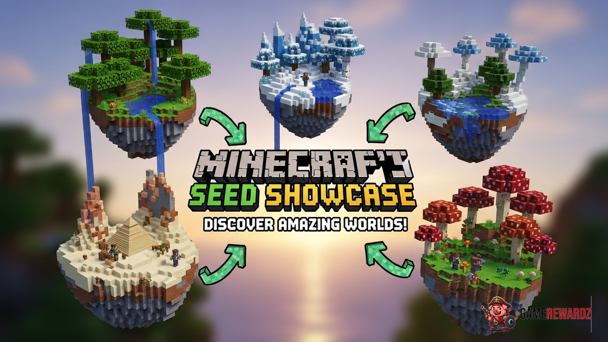 Minecraft's Seed Showcase – Discover Amazing Worlds!